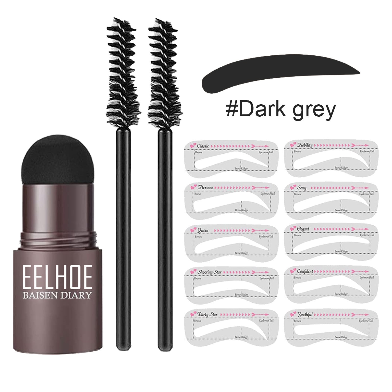 Eyebrow Mold Set Makeup Powder Eyebrow Mold Set Makeup Powder
